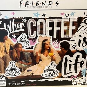 Friends When Coffee Is Life Jigsaw Puzzle 1000 Pieces New & Sealed